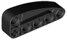 Technic, Liftarm, Modified L-Shape Quarter Ellipse Thick 2 x 5