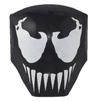 Large Figure Armor, Smooth with 2 x 2 Round Brick Attachment with Large White Eyes and Sharp Teeth Pattern (Venom Head)
