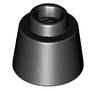 Cone 1 1/6 x 1 1/6 x 2/3 (Fez)