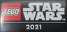 Tile 2 x 4 with 'STAR WARS 2021' Pattern