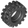 Tire 15mm D. x 6mm Offset Tread Small - Band Around Center of Tread
