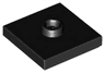 Plate, Modified 2 x 2 with Groove and 1 Stud in Center (Jumper)