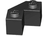 Brick, Modified Facet 2 x 2