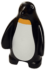 Duplo Penguin, Split Feet, Eyes Round