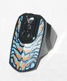 Hero Factory Armor with Ball Joint Socket - Size 4 with Blue Spread Wings and Orange Spots Beast Pattern