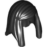 Minifigure, Hair Female Long Straight with Left Side Part