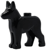 Dog, Alsatian / German Shepherd with White Eyes, Silver Nose and Gold Spots Pattern (Celestial Dog)