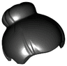 Minifigure, Hair Top Knot Bun