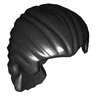 Minifigure, Hair Swept Back with Short Ponytail
