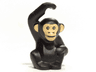 Chimpanzee with Light Nougat Face and Ears, White Pupils Pattern