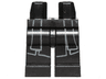 Hips and Legs with SW Sith Robe Pattern (Darth Maul)
