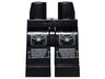 Hips and Legs with 2 Pockets with White Buttons and Dark Bluish Gray Knee Pads Pattern