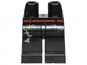 Hips and Legs with Reddish Brown Belt, Pockets with Dark Bluish Gray Stitching, Silver Dog Bone Key Chain Pattern