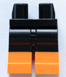 Hips and Legs with Molded Orange Lower Legs / Boots Pattern