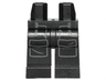 Hips and Legs with SW Imperial TIE Bomber Pilot Dark Bluish Gray Pockets Outline Pattern