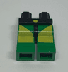 Hips and Green Legs with Yellow Rectangle and Triangle Pattern