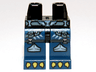 Hips and Dark Blue Legs with Gray Straps , Knee Covers and Yellow Talons Pattern