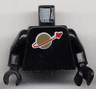 Torso with Classic Space Logo Pattern / Black Arms / Black Hands