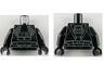 Torso SW Clone Pilot Light Gray Outline Pattern / Black Arms / Black Hands