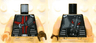 Torso Vest with Dark Red and Black Straps / Quiver Pattern (Hawkeye) / Light Nougat Arms / Light Nougat Hand Right / Black Hand Left