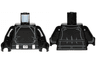 Torso SW Imperial Gunner Jumpsuit, Panel with Clasps, Belt with Silver Buckle and 2 Boxes Pattern / Black Arms / Black Hands