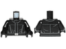 Torso SW Imperial Crew Uniform Jumpsuit, Thin Belt, and Small Silver Buckle Pattern / Black Arms / Black Hands