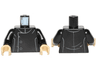 Torso SW Jacket with Silver Side Buttons Pattern (Bith Musician) / Black Arms / Tan Hands