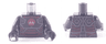 Torso Iron Skull with Hydra Logo Pattern / Black Arms / Black Hands