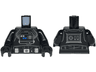 Torso SW TIE Pilot, Life Support System, Tubes, Belt with Buckle, Boxes and Dot, Creases on Back Pattern / Black Arms with Imperial Logo Pattern / Black Hands
