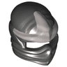 Minifigure, Headgear Ninjago Wrap Type 1 with Silver 3 Point Emblem Pattern