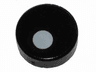 Tile, Round 1 x 1 with Small White Circle / Eye Pupil Offset Pattern