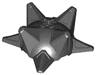Hero Factory Weapon, Spiked Ball Half with Axle Hole