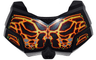 Large Figure Chest Armor Small with Bionicle Lava Beast Pattern