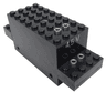 Electric, Motor 4.5V Type A 12 x 4 x 4 (Train) with White '4,5 V.' Pattern