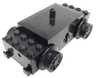 Electric, Train Motor 12V with Wheels Type I with 2 Round Contact Holes