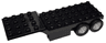 Duplo Trailer Four Rear Wheels, Elevated Front End, 4 x 12