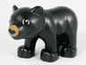 Duplo Bear Baby Cub with Medium Nougat Muzzle Pattern