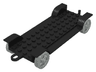 Fabuland Car Chassis 6 x 14 with Hitch