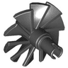 Engine, Large, Center, 10 Blades