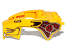 Flywheel Fairing Lion Shape with Gold and Dark Red Pattern