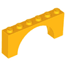 Arch 1 x 6 x 2 - Medium Thick Top without Reinforced Underside