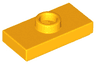 Plate, Modified 1 x 2 with 1 Stud with Groove and Bottom Stud Holder (Jumper)