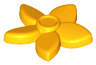 Friends Accessories Hair Decoration, Flower with Pointed Petals and Small Pin