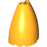 Cone Half 6 x 3 x 6 (Elliptic Paraboloid) with 2 x 1 Top