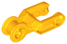 Duplo Digger Bucket Arm Double with Locking Ring and Hinge
