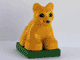 Duplo Lion Baby Cub on Green Base