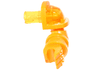 Arm Armored, Left with Trans-Yellow Shoulder and Pin Pattern (Nexo Knights Axl)