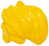Minifigure, Hair Bushy Swept Back