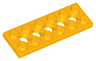 Technic, Plate 2 x 6 with 5 Holes