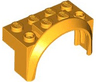 Vehicle, Mudguard 4 x 2 1/2 x 2 with Arch Round